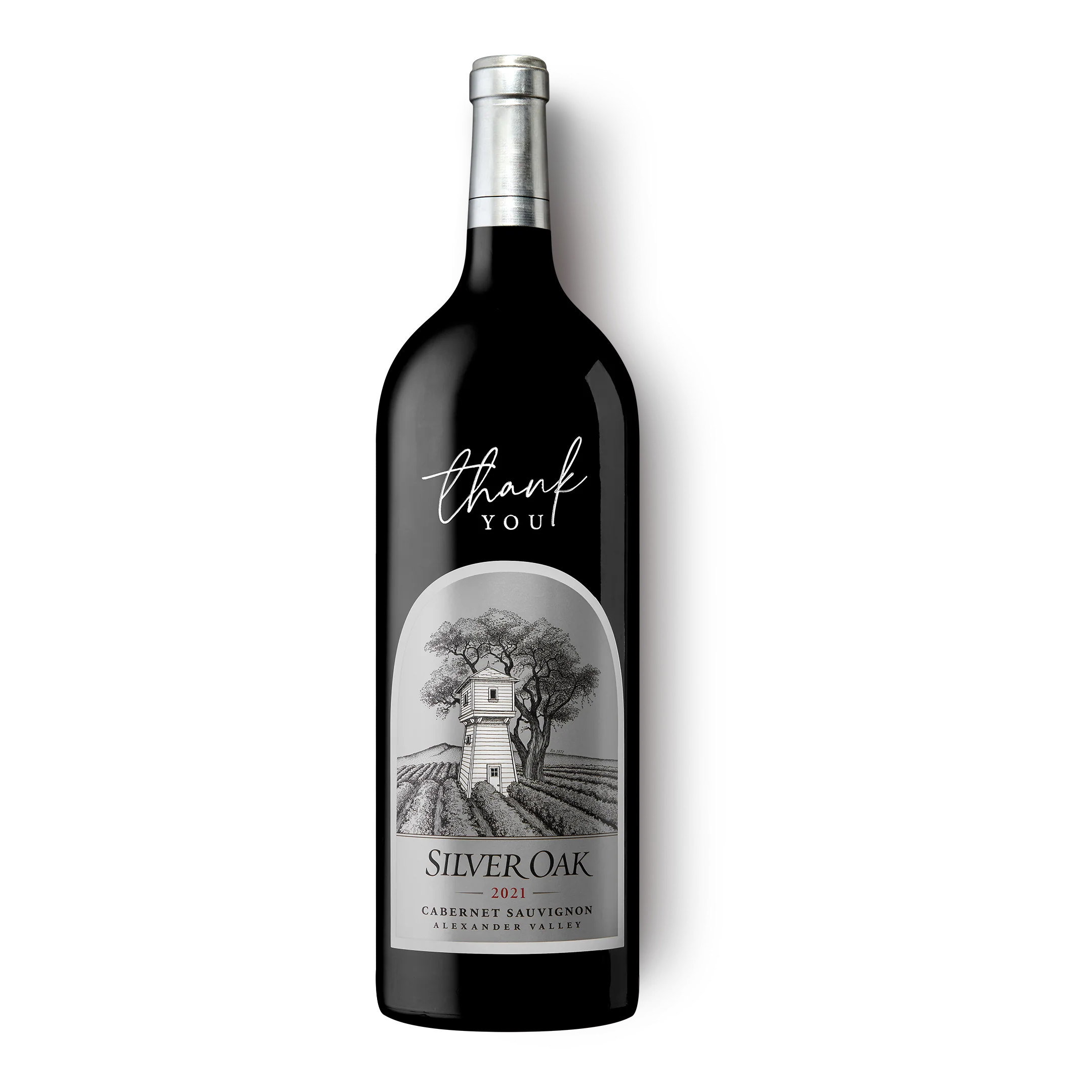 Thank You Etched Alexander Valley 1.5L Magnum Gift